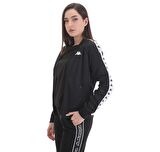 Kappa Siyah Kadın Zip Ceket 381G8PWA05 W 222BANDA WOMBER SLIM