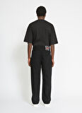 John Richmond Normal Bel Normal Paça Straight Siyah Erkek Denim Pantolon UMA23067JE