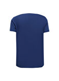 John Richmond Bisiklet Yaka Mavi Erkek T-Shirt UMA23082TS2