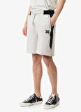 John Richmond Gri Erkek Sweat Şort UMP24063BE