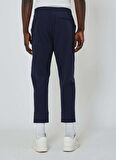 John Richmond Lastikli Bel Slim Fit Lacivert Erkek Eşofman Altı UMP24087PA