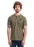 John Richmond Yeşil Erkek Polo T-Shirt UMP24010PO