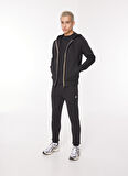K-Way Kapüşon Yaka Siyah Erkek Sweatshırt K4123CW_ANTHONY