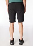 K-Way Normal Siyah Erkek Sweat Şort K8122JW_ERIK