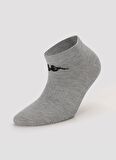 Kappa Siyah - Beyaz - Gri Unisex Çorap 381N1LW AUTHENTIC SANDY TK 3PACK