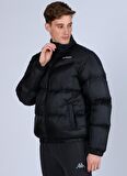 Kappa Siyah Erkek Zip Ceket 361G71W LOGO 365 DUMI TK