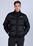 Kappa Siyah Erkek Zip Ceket 361G71W LOGO 365 DUMI TK