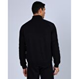 Kappa Siyah Erkek Zip Ceket 371I61W LOGO BILLY TK