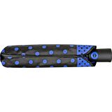 Umbrella Şemsiye Siyah Mavi Puanteli