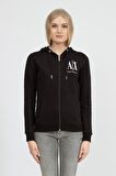Armani Exchange Kadın Fermuarlı Sweatshirt