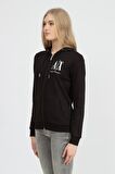 Armani Exchange Kadın Fermuarlı Sweatshirt