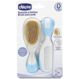 Chicco Fırça Ve Tarak Seti 0 Ay+ Mavi