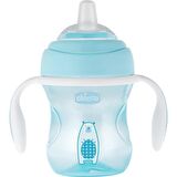 Chicco Yumuşak Uçlu Geçiş Bardağı Erkek 4+ Ay