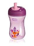 Chicco Pipetli Eğitim Bardağı Kız 12+ Ay