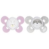 Chicco Physio Comfort Silikon Emzik Kız 0-6 Ay 2Li