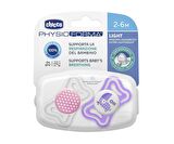 Chicco Physio Light Silikon Emzik 2-6 Ay 2'li