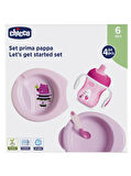 Chicco Bebek Yemek Seti 6+ Ay Pembe