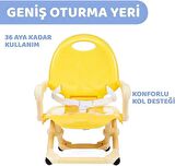 Chicco Pocket Snack Katlanır Portatif Mama Sandalyesi Sarı 