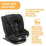 Chicco Mokita I-Size Isofixli 9 - 36 kg Oto Koltuğu Mavi