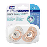 Chicco PhysioForma Air 2'li Silikon Emzik 2-6 Ay Kız