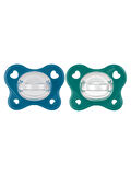 Chicco PhysioForma Dual Soft 2'li Silikon Emzik 16-36 Ay İndigo