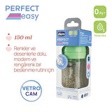 Chicco Perfect Easy Biberon Cam 150 ml Yavaş Akış-Unisex