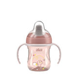Chicco Yarı Yumuşak Uçlu Bardak Kız Pembe 