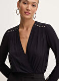 Patrizia Pepe Siyah Kadın Tulum 8T0045