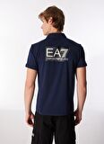 EA7 Lacivert Erkek Polo T-Shirt 3DPF16PJ03Z