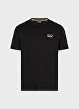 EA7 Bisiklet Yaka Siyah Erkek T-Shirt 3DPT12PJ7BZ