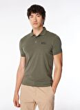 EA7 Haki Erkek Polo T-Shirt 8NPF04PJM5Z