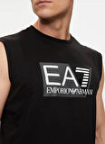 EA7 Bisiklet Yaka Siyah Erkek T-Shirt 3DPT80PJ02Z
