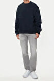 Armani Exchange Erkek Fermuarlı Sweatshirt Lacivert