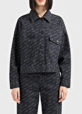 Armani Exchange Siyah Kadın Denim Ceket 6DYB20