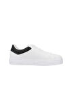 Erkek Yazı Logo Sneaker - Beyaz | 45