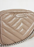 Armani Exchange Bej 23x14x6 cm Kadın Çapraz Çanta 9491584R74214949