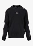 EA7 Balıkçı Yaka Siyah Erkek Sweatshırt 6DPM05PJ16Z1200