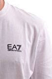 Erkek Ea7 Bisiklet Yaka T-Shirt - Beyaz | XL