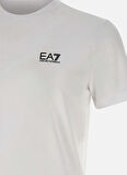 EA7 Bisiklet Yaka Beyaz Erkek T-Shirt 8NPT26PJVQZ1100