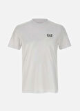 EA7 Bisiklet Yaka Beyaz Erkek T-Shirt 8NPT26PJVQZ1100