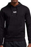 Erkek Ea7 Kapüşonlu Sweatshirt - Siyah | S