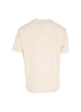 EA7 Bisiklet Yaka Ekru Erkek T-Shirt 7M000002AF11970