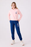 Kappa Çocuk Sweatshirt 361X17W Açık Pembe