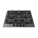 Haier HAVG5D4HB Wok Gözlü Siyah Ankastre Ocak