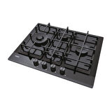 Haier HAVG5D4HB Wok Gözlü Siyah Ankastre Ocak