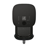 Haier Airfryer Fritöz Siyah HAF5A2 011 2000 W çok amaçlı pişirici, 7 l maksimum kapasite, Cam pencere, Manuel ayarlar, Kaymayı önleyen ayaklar, Non-stick Treatment, Ergonomik sap, 4'e kadar porsiyon, Dahili LED ışık, Çıkarılabilir çekmece,