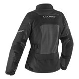 Clover Ventouring-4 WP Korumalı Kadın Motosiklet Montu Siyah