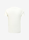 K-Way Bisiklet Yaka Düz Beyaz Erkek T-Shirt K0074Q0_EDWING