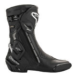 Alpinestars SMX Plus V2 Gore-Tex Korumalı Motosiklet Botu Siyah  Gümüş