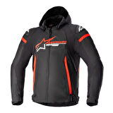 Alpinestars Zaca Korumalı Motosiklet Montu Siyah  Kırmızı